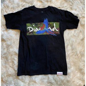 Men's Diamond Supply Co. black short sleeve tee SMALL